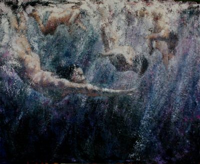 The Power of Connect, Oil on Canvas, 47x56.5